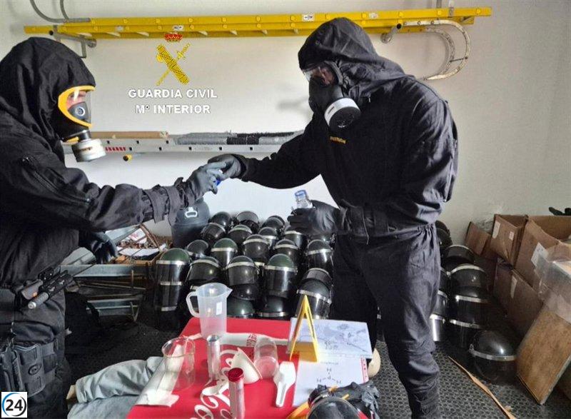 Simulacro antiterrorista de la Guardia Civil une a Castellón y Teruel en un ejercicio de coordinación.