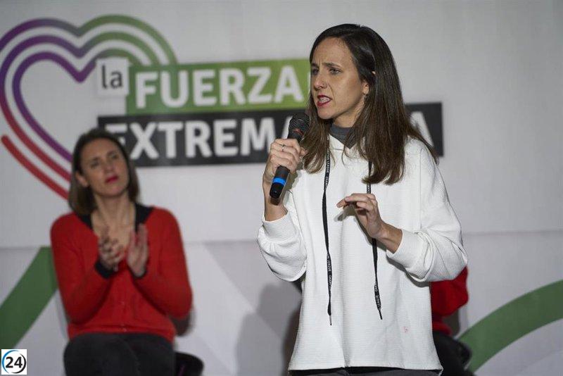 Podemos presentará su propia lista electoral en Aragón para las próximas elecciones.