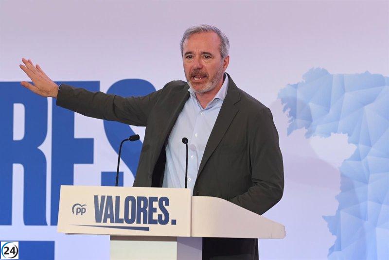 El PP de Aragón presenta listas electorales con paridad y la inclusión de todos sus consejeros.