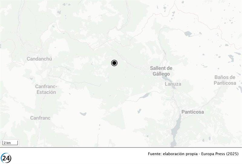 Cuatro montañeros salen sanos tras el deslizamiento de un alud en el Anayet (Huesca)