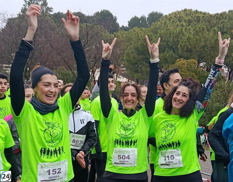 IU-Movimiento Sumar promueve la defensa de los derechos infantiles en la segunda Carrera Global Humanitaria.