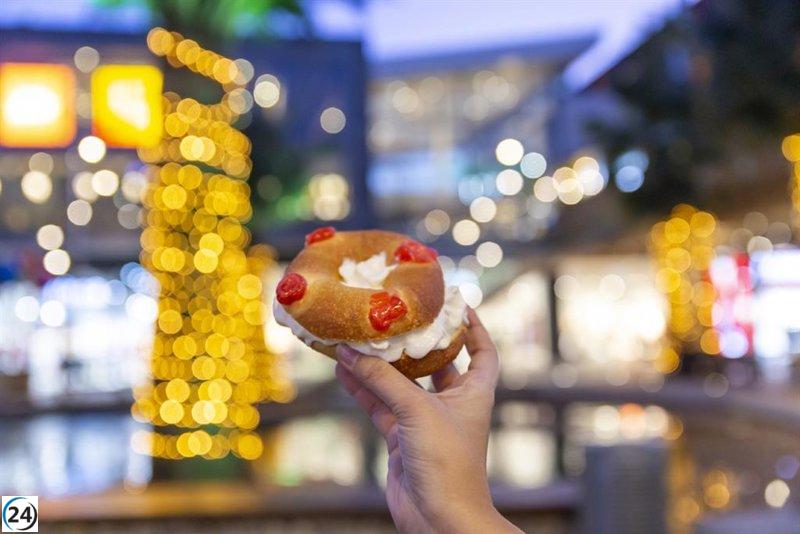 Puerto Venecia da la bienvenida a San Valero con un colorido desfile y el tradicional roscón.