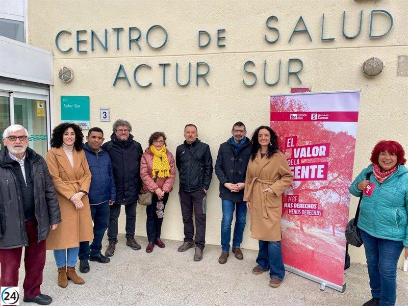 IU-Movimiento Sumar prioriza la atención primaria y la salud mental comunitaria en su propuesta para Aragón.
