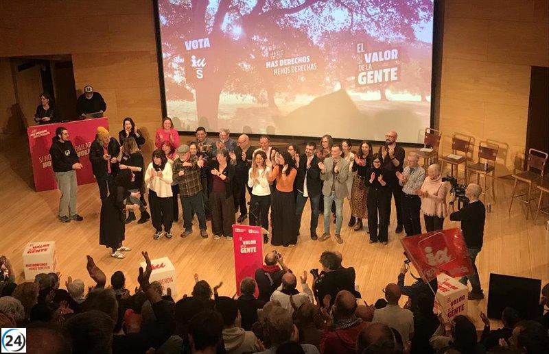 Maíllo (IU) llama a los aragoneses a movilizarse: 