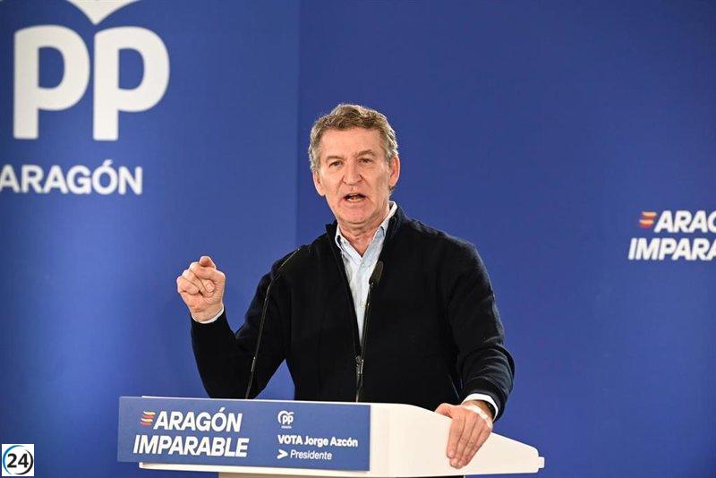 Feijóo critica al Gobierno por arruinar el legado del ferrocarril en España.