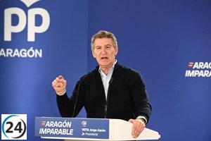 Feijóo critica al Gobierno por arruinar el legado del ferrocarril en España.