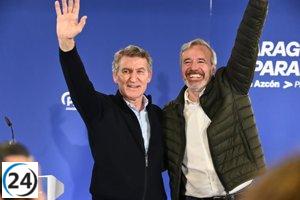 Feijóo advierte que Sánchez busca fragmentar la oposición en Aragón: 