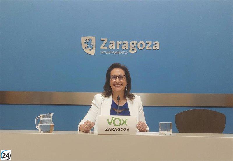 Vox condiciona su apoyo al presupuesto de Zaragoza 2026 a modificaciones en la ZBE y en el gasto público.