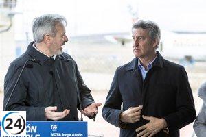 Azcón (PP) anticipa la llegada del Grado en Ingeniería Aeroespacial para el curso 2027-2028.