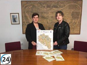 Los Monegros edita un mapa didáctico para usar en centros educativos.
