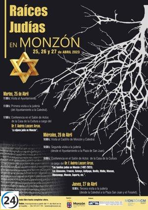 Monzón (Huesca) se enriquece con las Jornadas sobre las Raíces Judías.
