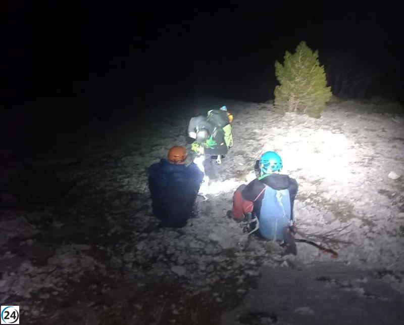 La Guardia Civil rescata a 16 personas en el Pirineo oscense durante Semana Santa 2023.