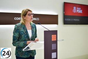 Zamora (PSOE) acusa al PP de manipulación en políticas sociales en Aragón.