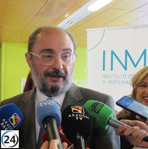 Lambán asegura que Canal Roya tiene garantías jurídicas y ambientales y niega conflicto de intereses.