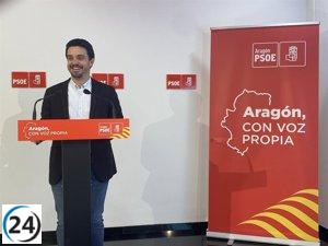El PSOE acusa al PP de Zaragoza de querer ser el único competidor en la política local.