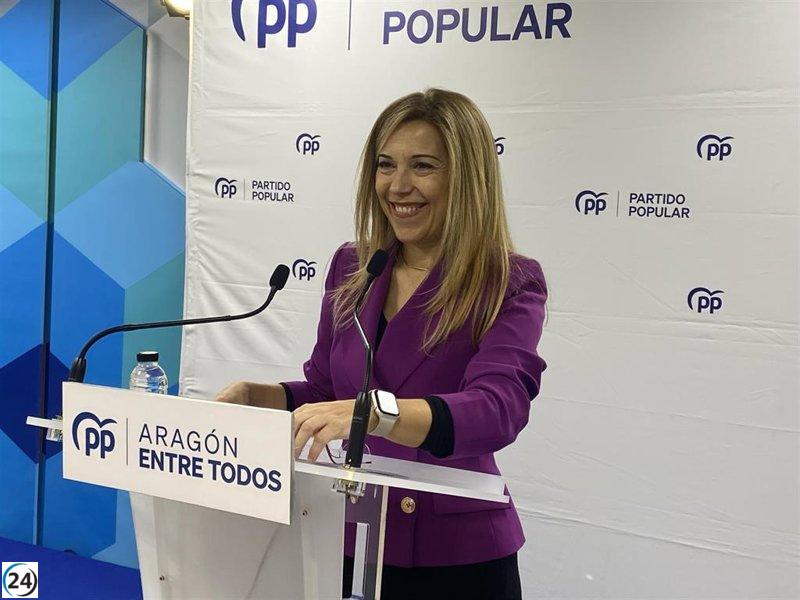 PP critica a Lambán y le acusa de tener