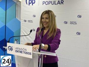 PP critica a Lambán y le acusa de tener 