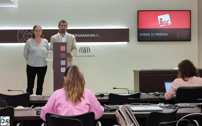 IU pide al Gobierno de Aragón una solución al colapso de la Atención Primaria.