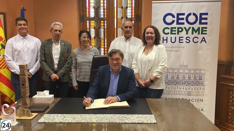 Aragón Existe apuesta por FP cercana al territorio en reunión con empresarios de Huesca.