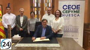 Aragón Existe apuesta por FP cercana al territorio en reunión con empresarios de Huesca.