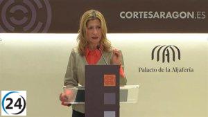 Lambán aumenta impuestos y empeora servicios, según Vaquero del PP.