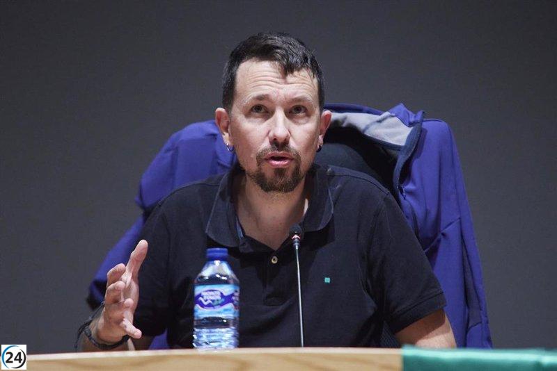 Iglesias apoya la unidad de la izquierda pese a insultos.