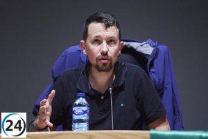 Iglesias apoya la unidad de la izquierda pese a insultos.