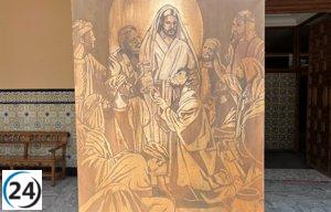 Exposición 'Encuentros con el Resucitado' en el Palacio Episcopal de Teruel.