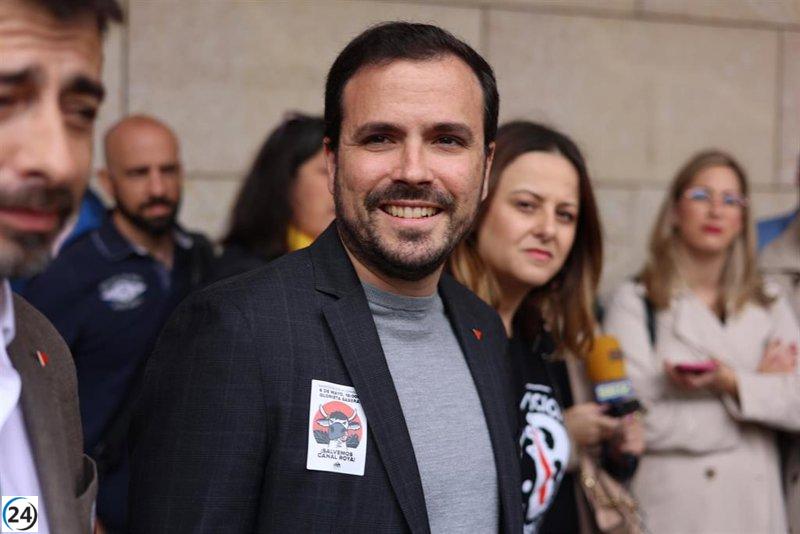 Lambán, una amenaza ecológica grave según Garzón.