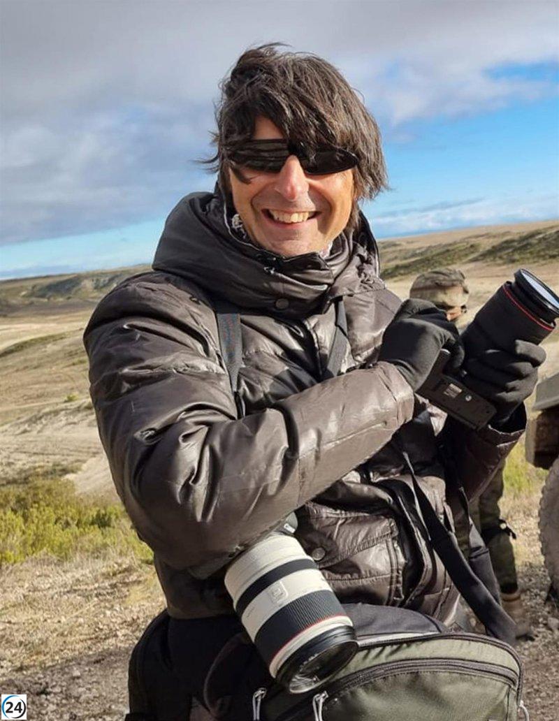 Fabián Simón gana premio de fotografía por incendio de Añón del Moncayo.