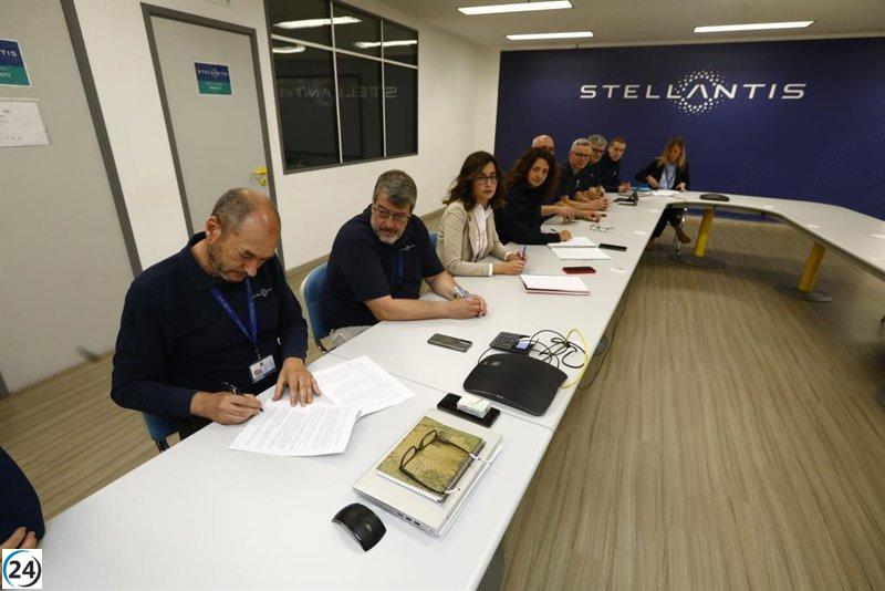 Stellantis firma nuevo convenio colectivo con sindicatos para planta en Figueruelas.