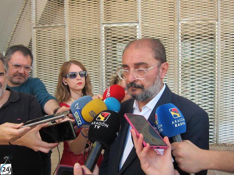 Lambán asegura que los fondos europeos para turismo sostenible están seguros después de cerrar el caso Canal Roya.