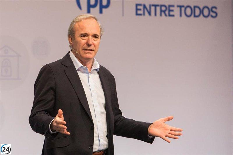 Azcón (PP) asegura que votantes del PSOE no aceptan pactar con asesinos.