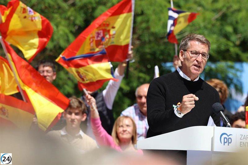 Feijoó del PP rechaza gobierno con Bildu al considerarlo más indecente que Bildu mismo.