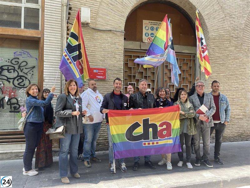 Soro y Bernal (CHA) proponen la creación de la Casa LGTBI de Zaragoza.