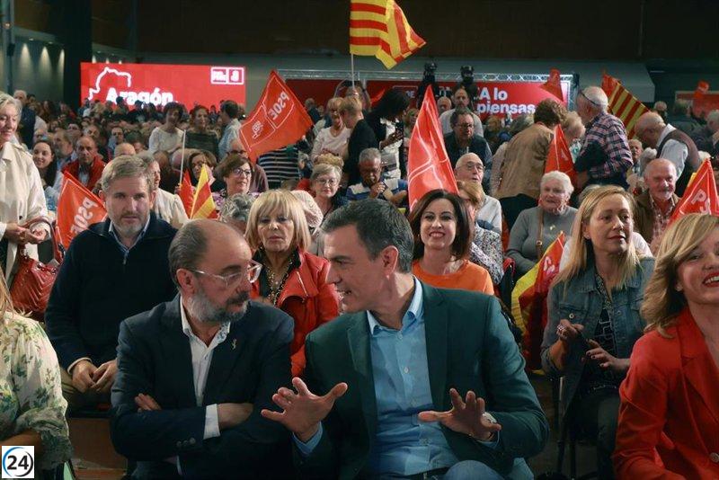 Lambán critica al PP por utilizar la relación con herederos de ETA.