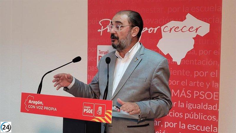 La transición energética beneficia a las Cuencas Mineras, destaca Lambán del PSOE.