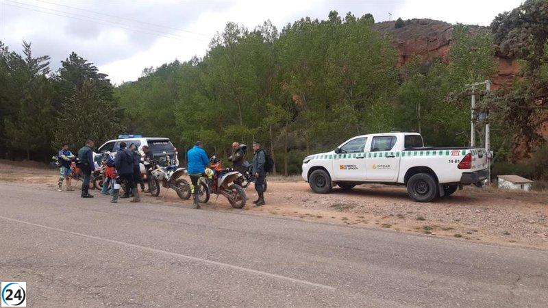 APNs y Seprona refuerzan la vigilancia de vehículos en áreas naturales para prevenir su uso indebido.