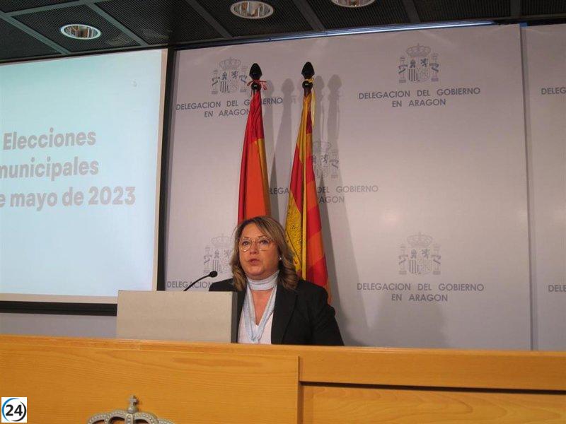 Más de 991 mil personas votarán para elegir 4.140 concejales en Aragón.