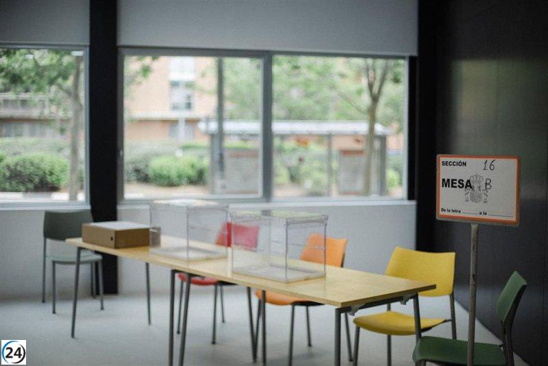 Las elecciones municipales en Aragón tienen una participación del 40,79% a las 14.00 horas.