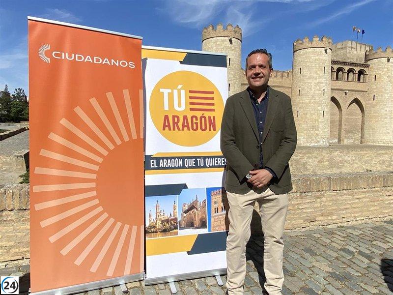 Ortas (Cs-Tú Aragón) elogia a candidatos por su valentía y compromiso: