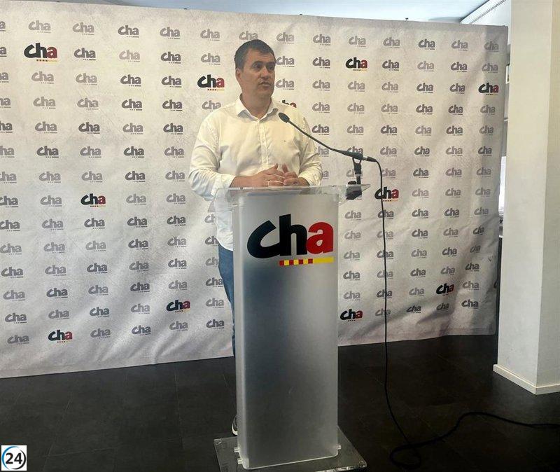 CHA considera pactos con Sumar para elecciones generales, no descarta alianza con aragonesistas.