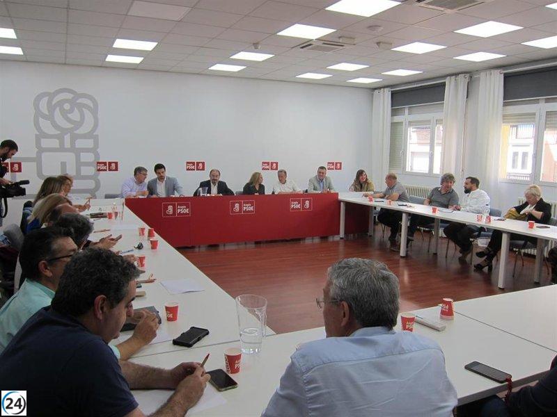 El PSOE busca mayoría alternativa en Aragón frente al PP en solitario.