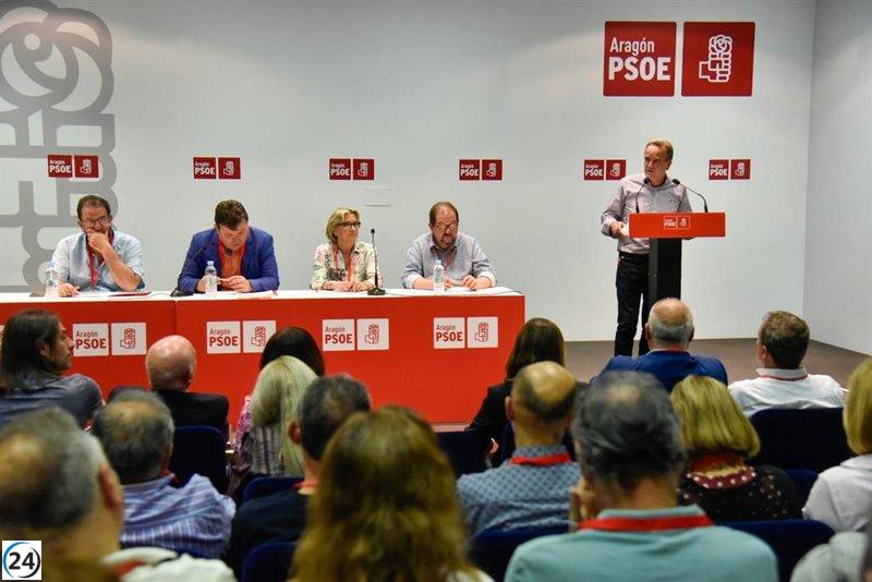 Pilar Alegría liderará lista del PSOE en Congreso Zaragoza, García Madrigal en Senado