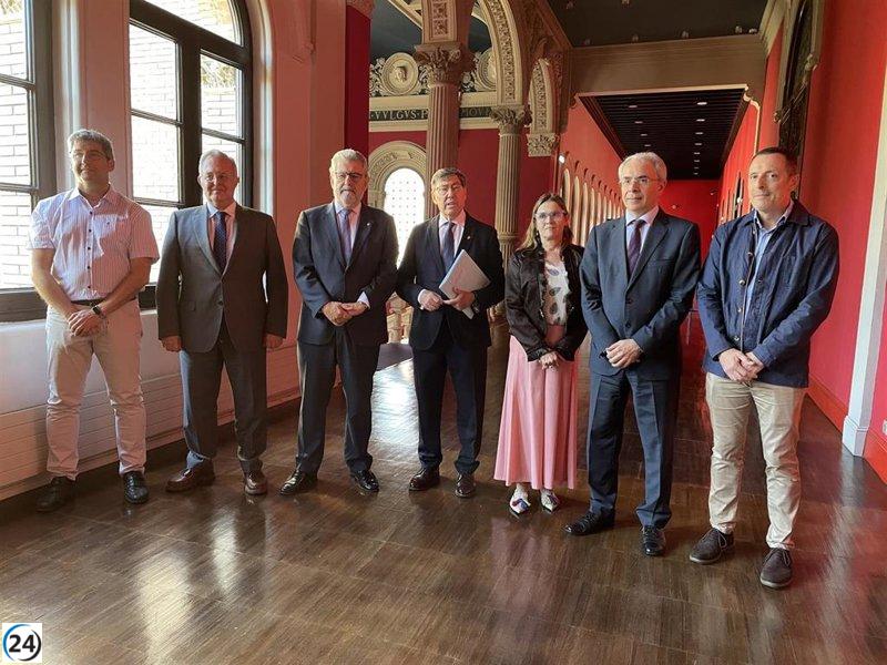 El Gobierno de Aragón y Unizar renuevan convenio para Cátedra de Transformación Industrial.