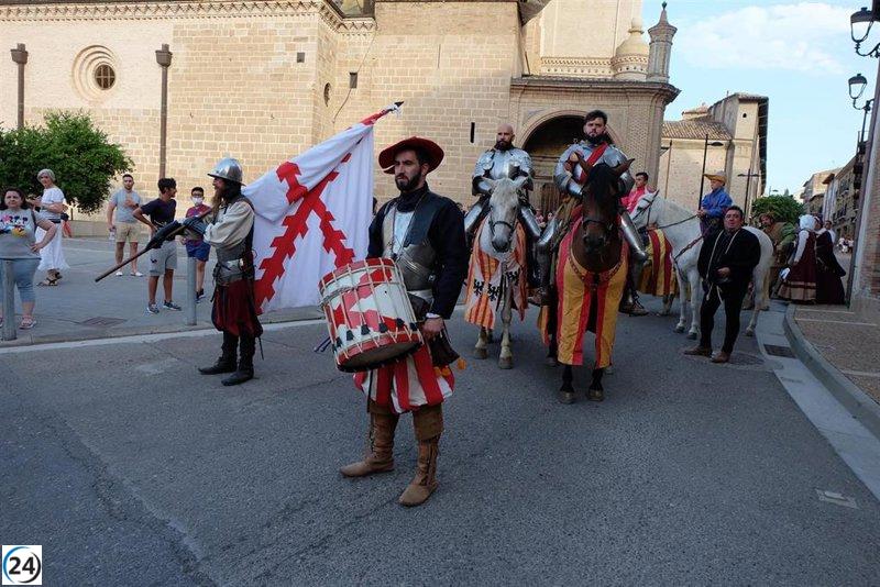 Las Jornadas de Coronación del Emperador Carlos I de España y V de Alemania devuelven a Tarazona al Renacimiento.