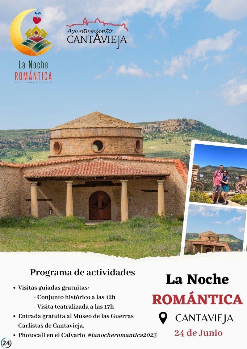 La Noche Romántica llega a Cantavieja (Teruel) para dar la bienvenida al verano el 24 de junio.