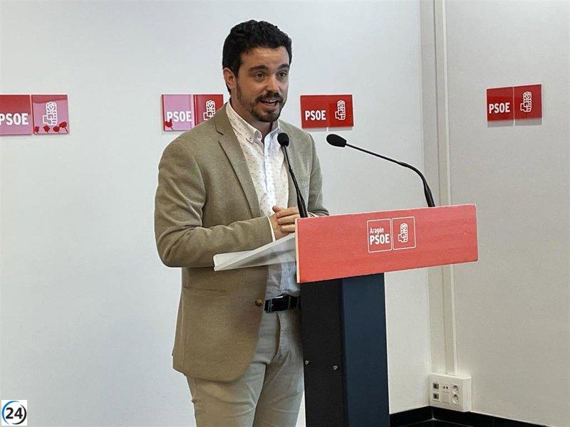 PSOE se opone a cualquier trasvase del Ebro en las Cortes de Aragón.