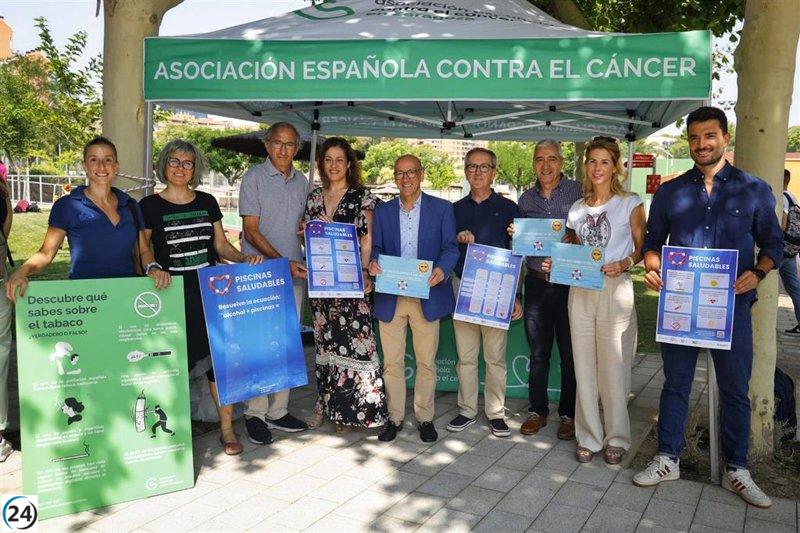 Las piscinas de Zaragoza promueven hábitos saludables.
