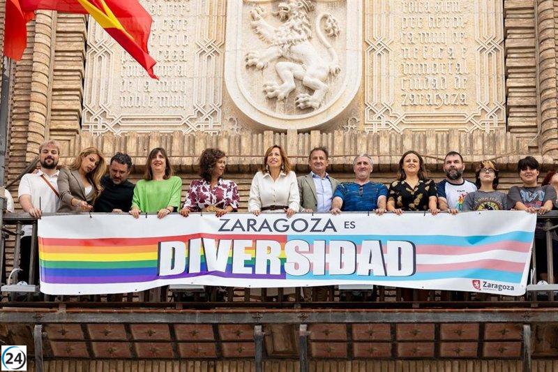 El Gobierno de Zaragoza confirma la legalidad de la pancarta LGTBI y defiende su neutralidad ideológica ante VOX.